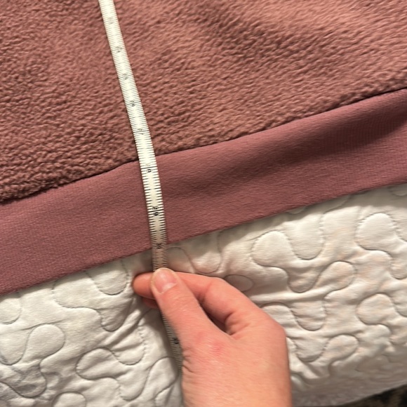 Ava viv Sherpa quarter zip women’s size 4x mauve pink - Picture 6 of 7